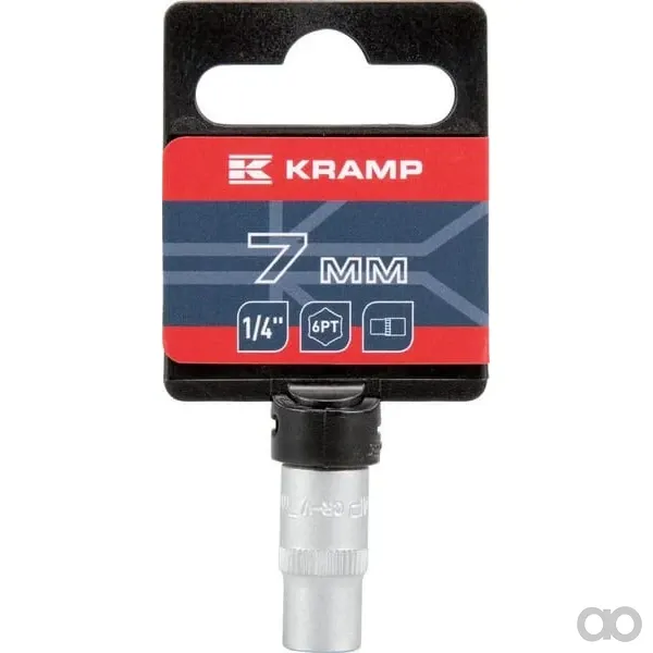 Kramp - 18060060070KR - Steckschluesseleinsatz 1/4" Sechskant 7 mm