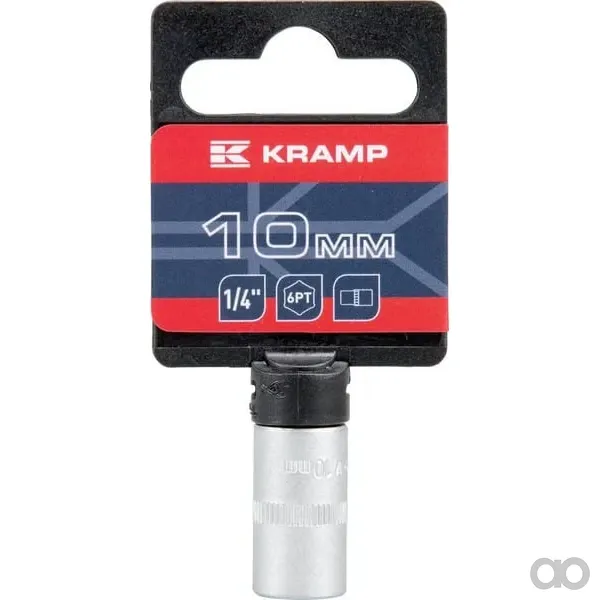 Kramp - 18060060100KR - Steckschluesseleinsatz 1/4" Sechskant 10 mm