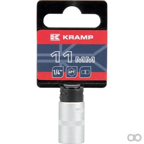 Kramp - 18060060110KR - Steckschluesseleinsatz 1/4" Sechskant 11 mm
