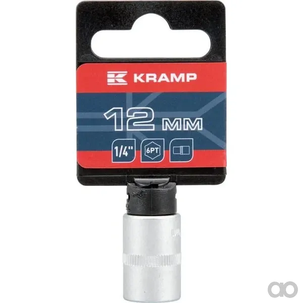 Kramp - 18060060120KR - Steckschluesseleinsatz 1/4" Sechskant 12 mm