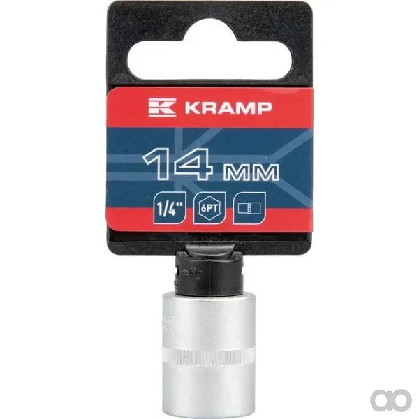 Kramp - 18060060140KR - Steckschluesseleinsatz 1/4" Sechskant 14 mm