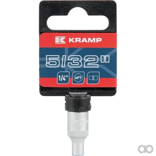 Kramp - 18060061040KR - Steckschluesseleinsaetze 1/4" Sechskant 5/32"