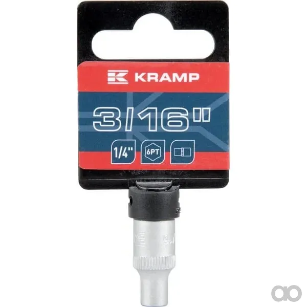 Kramp - 18060061050KR - Steckschluesseleinsatz 1/4" Sechskant 3/16"