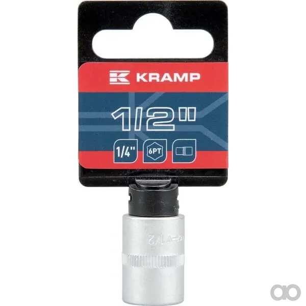 Kramp - 18060061130KR - 1/4"-Antrieb Sechskant-Steckschluessel 1/2"