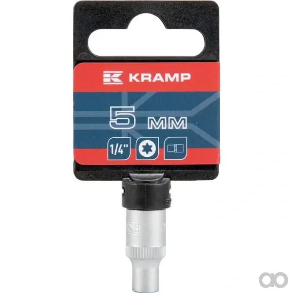 Kramp - 18060062005KR - 1/4"-Antrieb Torx-Steckschluessel E5