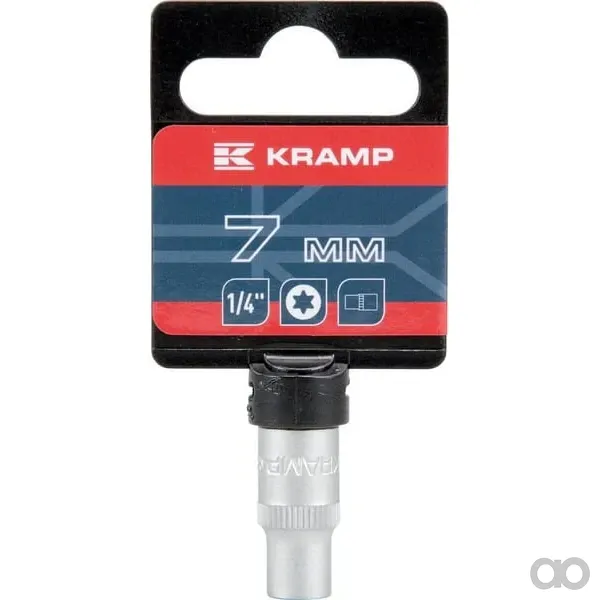 Kramp - 18060062007KR - 1/4"-Antrieb Torx-Steckschluessel E7