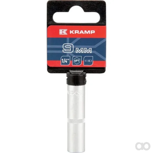 Kramp - 18060063090KR - Langer Vierkantantrieb 1/4" Sechskant 9 mm