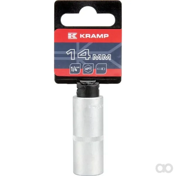 Kramp - 18060063140KR - Langer Vierkantantrieb 1/4" Sechskant 14 mm