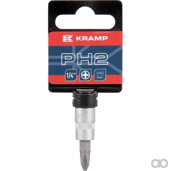 Kramp - 18060064002KR - Bitschaft Fuer Steckschluessel 1/4" PH 2