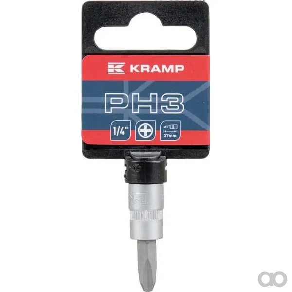 Kramp - 18060064003KR - Bitschaft Fuer Steckschluessel 1/4" PH 3