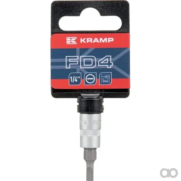 Kramp - 18060064240KR - Bitschaft Fuer Steckschluessel 1/4" 4,0 mm