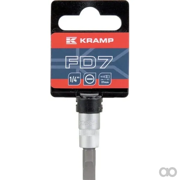 Kramp - 18060064270KR - Bitschaft Fuer Steckschluessel 1/4" 7,0 mm