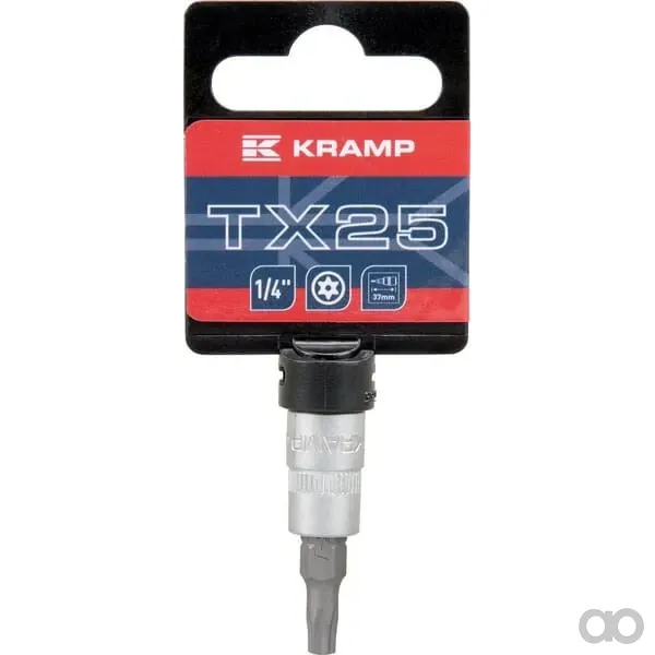 Kramp - 18060066025KR - Stecknuesseseinsatz 1/4" Torx TX 25