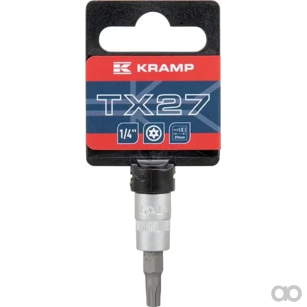 Kramp - 18060066027KR - Stecknuesseseinsatz 1/4" Torx TX 27