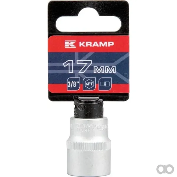 Kramp - 18060100170KR - Steckschluesselseinsatz 3/8" Sechskant 17 mm
