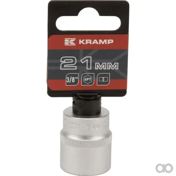 Kramp - 18060100210KR - Steckschluesselseinsatz 3/8" Sechskant 21 mm
