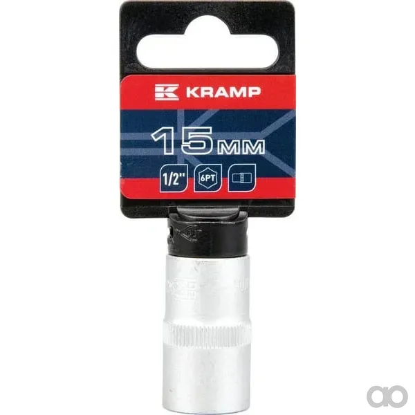 Kramp - 18060130150KR - Steckschluesselseinsatz 1/2" Sechskant 15 mm
