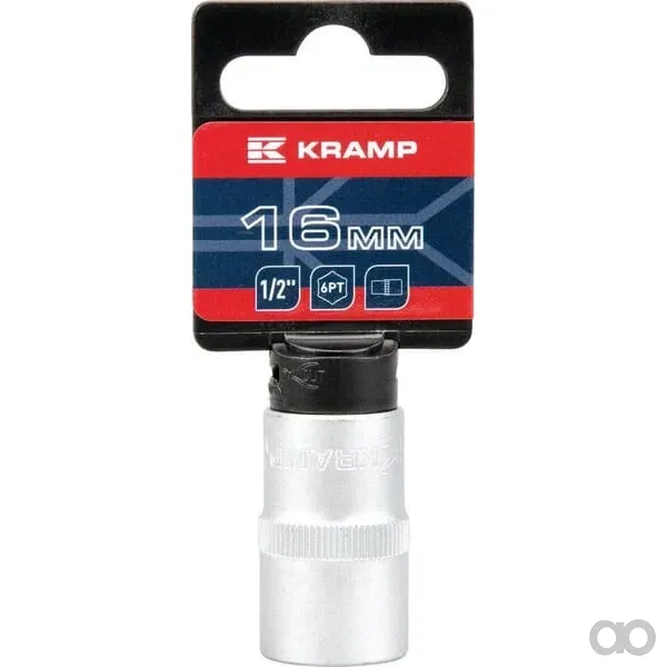 Kramp - 18060130160KR - Steckschluesselseinsatz 1/2" Sechskant 16 mm