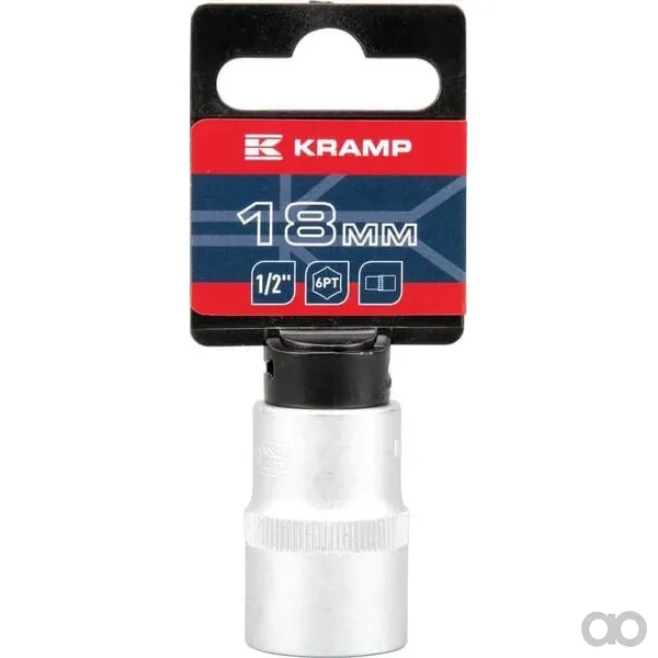Kramp - 18060130180KR - Steckschluesselseinsatz 1/2" Sechskant 18 mm