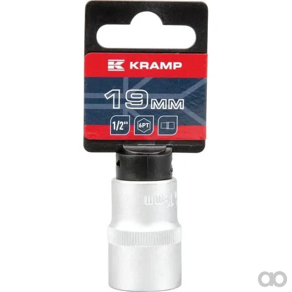 Kramp - 18060130190KR - Steckschluesselseinsatz 1/2" Sechskant 19 mm