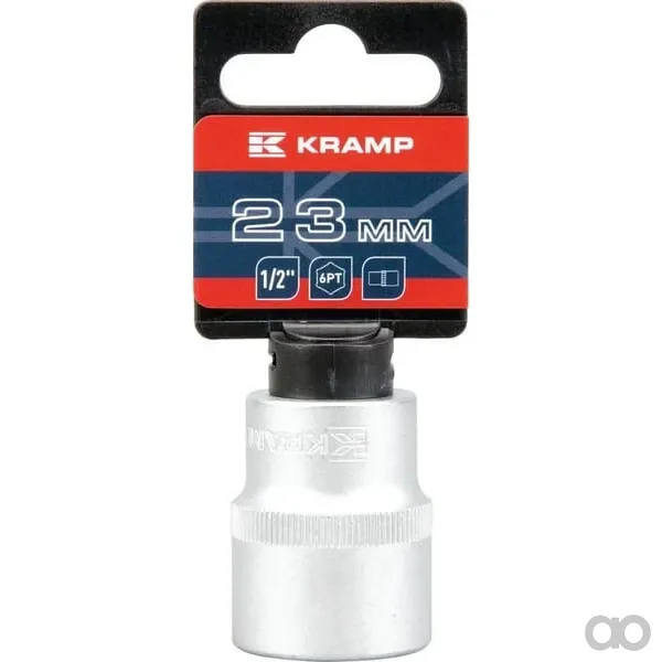 Kramp - 18060130230KR - Steckschluesselseinsatz 1/2" Sechskant 23 mm