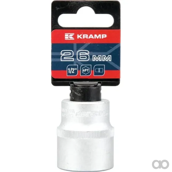 Kramp - 18060130260KR - Steckschluesselseinsatz 1/2" Sechskant 26 mm