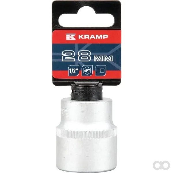 Kramp - 18060130280KR - Steckschluesselseinsatz 1/2" Sechskant 28 mm