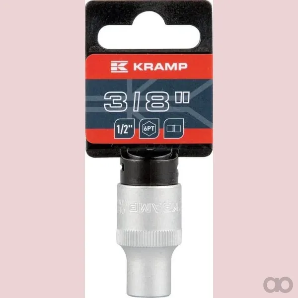 Kramp - 18060131100KR - Steckschluesselseinsatz 1/2" Sechskant 3/8"