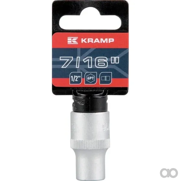 Kramp - 18060131110KR - Steckschluessel 1/2" Sechskant 7/16"