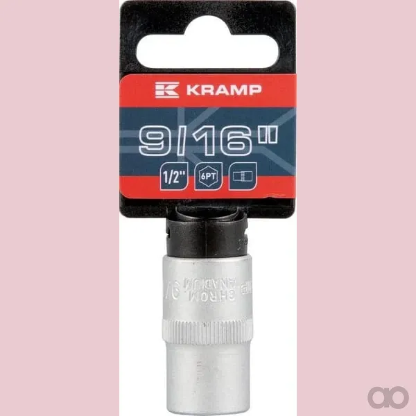 Kramp - 18060131140KR - Steckschluessel 1/2" Sechskant 9/16"