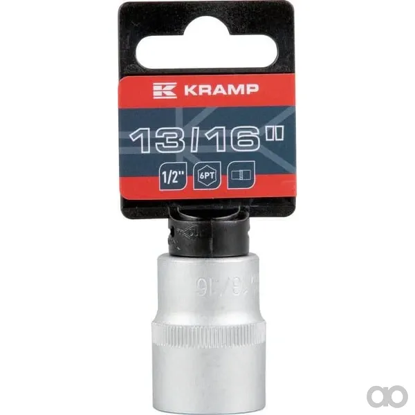 Kramp - 18060131200KR - Steckschlüssel 1/2" Sechskant 13/16"