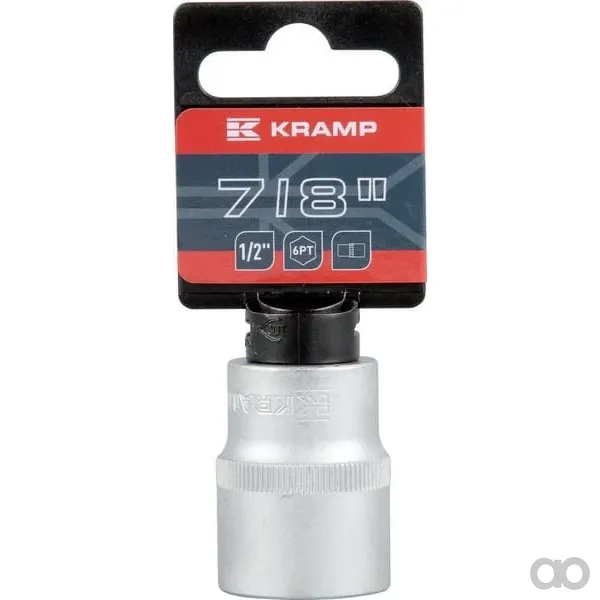 Kramp - 18060131220KR - Steckschlüssel 1/2" Sechskant 7/8"