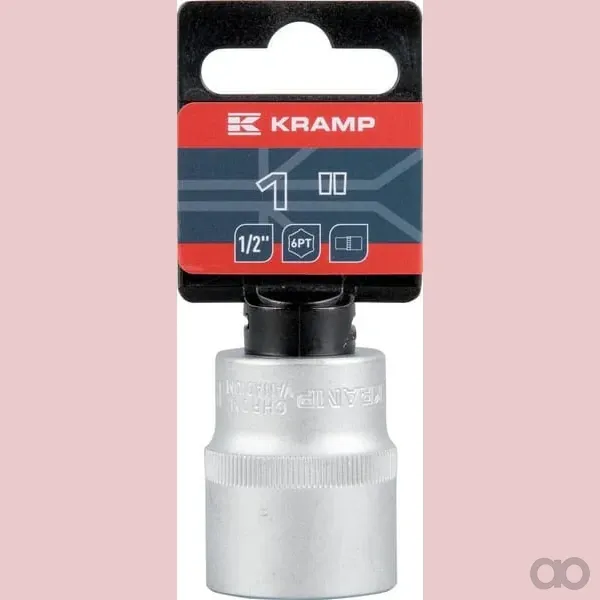 Kramp - 18060131250KR - Steckschlüssel 1/2" Sechskant 1"