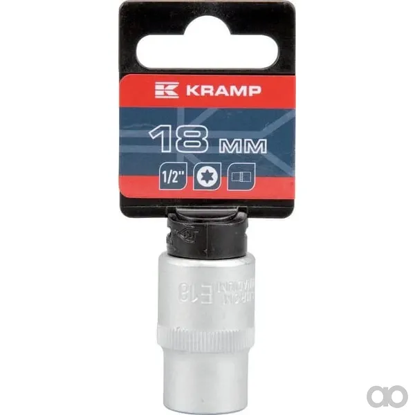 Kramp - 18060132018KR - Steckschlüssel 1/2" Torx E18