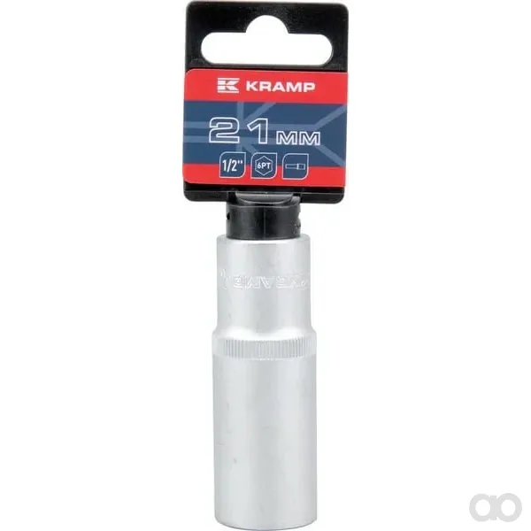 Kramp - 18060133210KR - Steckschlüssel Lang 1/2" Sechskant 21mm