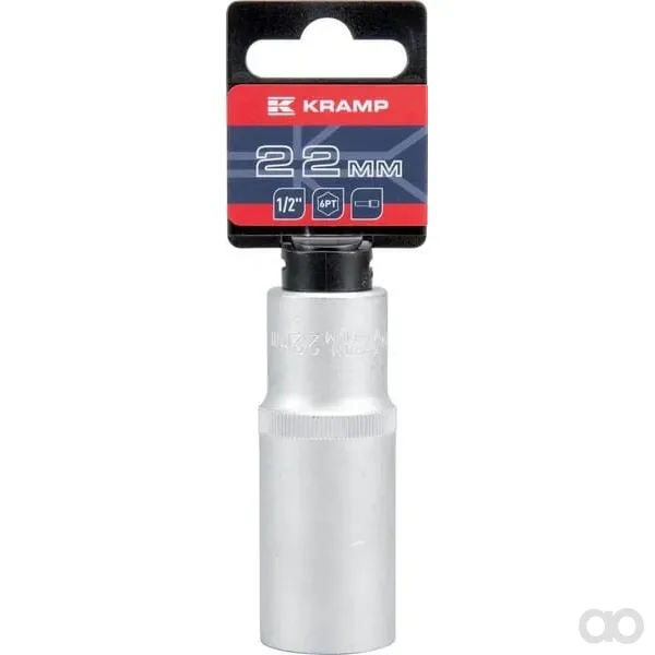 Kramp - 18060133220KR - Steckschlüssel Lang 1/2" Sechskant 22mm