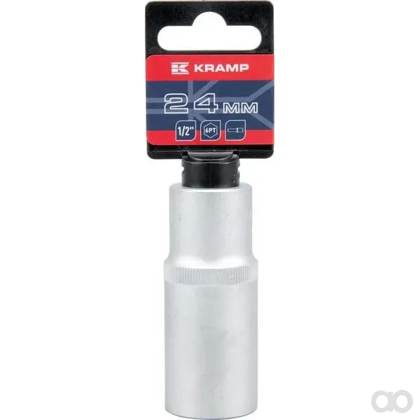 Kramp - 18060133240KR - Steckschlüssel Lang 1/2" Sechskant 24mm