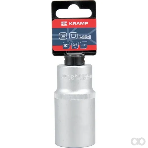 Kramp - 18060133300KR - Steckschlüssel Lang 1/2" Sechskant 30mm