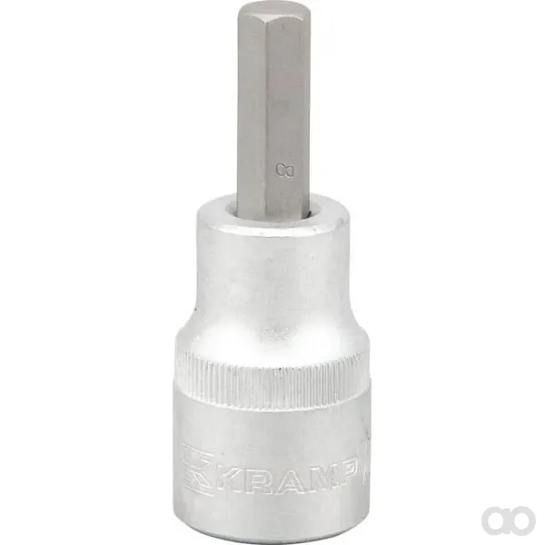 Kramp - 18060135008KR - Steckschlüssel-Einsatz 1/2" Sechskant 8mm