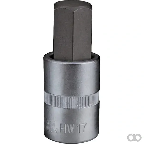 Kramp - 18060135017KR - Steckschlüssel-Einsatz 1/2" Sechskant 17mm