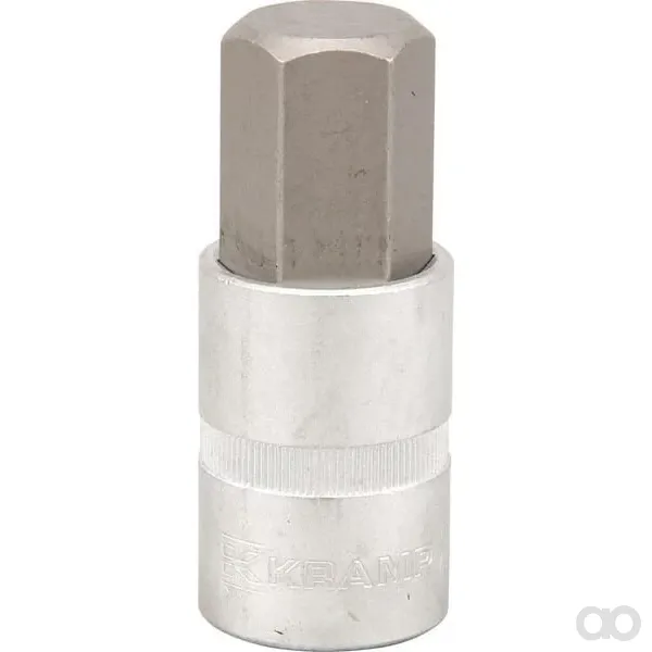 Kramp - 18060135019KR - Steckschlüssel-Einsatz 1/2" Sechskant 19mm