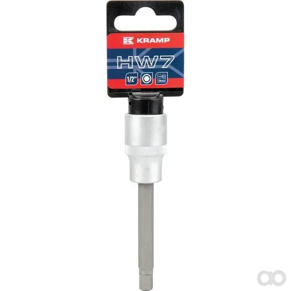Kramp - 18060135107KR - Verlängerung für Steckschlüssel Lang 1/2" Sechskant 7mm