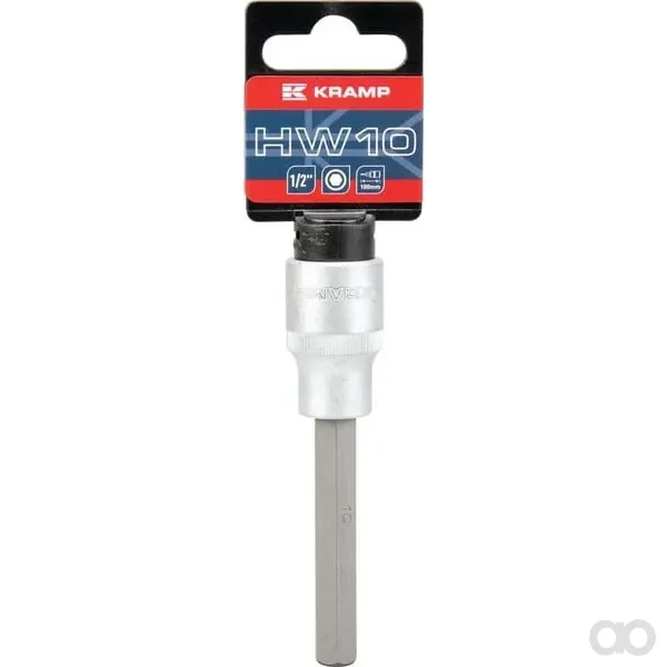 Kramp - 18060135110KR - Verlängerung für Steckschlüssel Lang 1/2" Sechskant 10mm