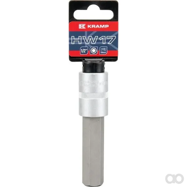 Kramp - 18060135117KR - Verlängerung für Steckschlüssel Lang 1/2" Sechskant 17mm