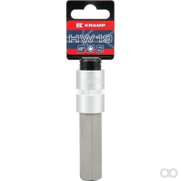 Kramp - 18060135119KR - Verlängerung für Steckschlüssel Lang 1/2" Sechskant 19mm