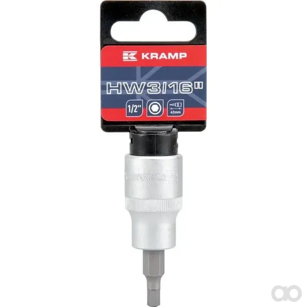 Kramp - 18060135205KR - Verlängerung für Steckschlüssel 1/2" Sechskant 3/16"