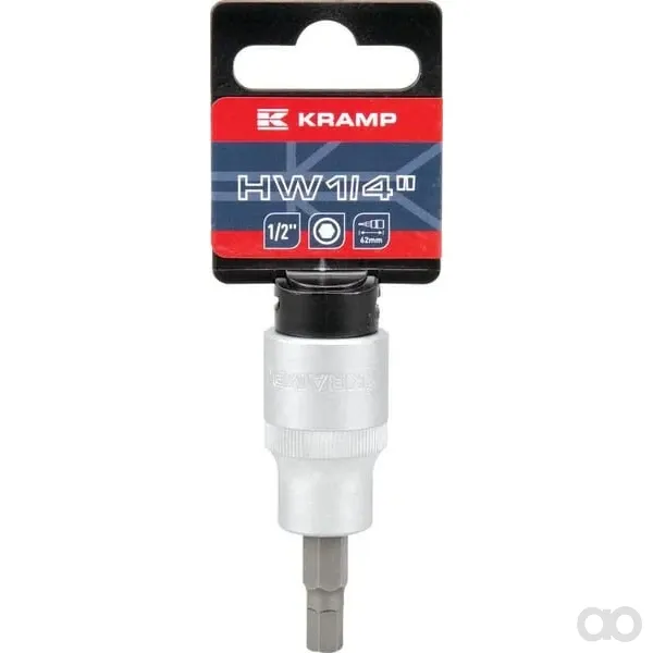 Kramp - 18060135206KR - Verlängerung für Steckschlüssel 1/2" Sechskant 1/4"