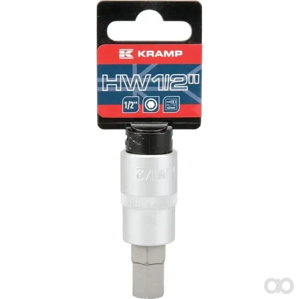 Kramp - 18060135213KR - Steckschlüssel-Einsatz 1/2" Sechskant 1/2"