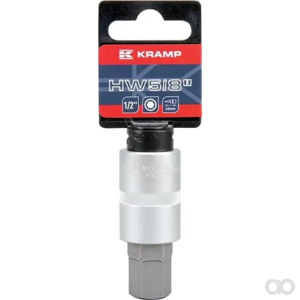 Kramp - 18060135216KR - Steckschlüssel-Einsatz 1/2" Sechskant 5/8"