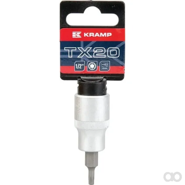 Kramp - 18060136020KR - Steckschlüsseleinsatz 1/2" Torx TX 20